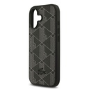 Apple iPhone 17 Uyumlu Kılıf Lacoste Orjinal Lisanslı M-safe Şarj Özellikli PU Deri Tasarımlı Kartlıklı Karışık Monogram Desenli Kapak - 2