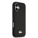 Apple iPhone 17 Uyumlu Kılıf Lacoste Orjinal Lisanslı M-safe Şarj Özellikli PU Deri Tasarımlı Metal Logolu Kapak - 1