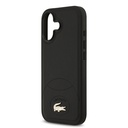 Apple iPhone 17 Uyumlu Kılıf Lacoste Orjinal Lisanslı M-safe Şarj Özellikli PU Deri Tasarımlı Metal Logolu Kapak - 5