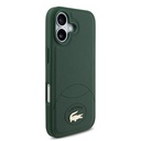 Apple iPhone 17 Uyumlu Kılıf Lacoste Orjinal Lisanslı M-safe Şarj Özellikli PU Deri Tasarımlı Metal Logolu Kapak - 10
