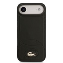 Apple iPhone 17 Air Uyumlu Kılıf Lacoste Orjinal Lisanslı M-safe Şarj Özellikli PU Deri Tasarımlı Metal Logolu Kapak - 8
