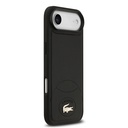 Apple iPhone 17 Air Uyumlu Kılıf Lacoste Orjinal Lisanslı M-safe Şarj Özellikli PU Deri Tasarımlı Metal Logolu Kapak - 9