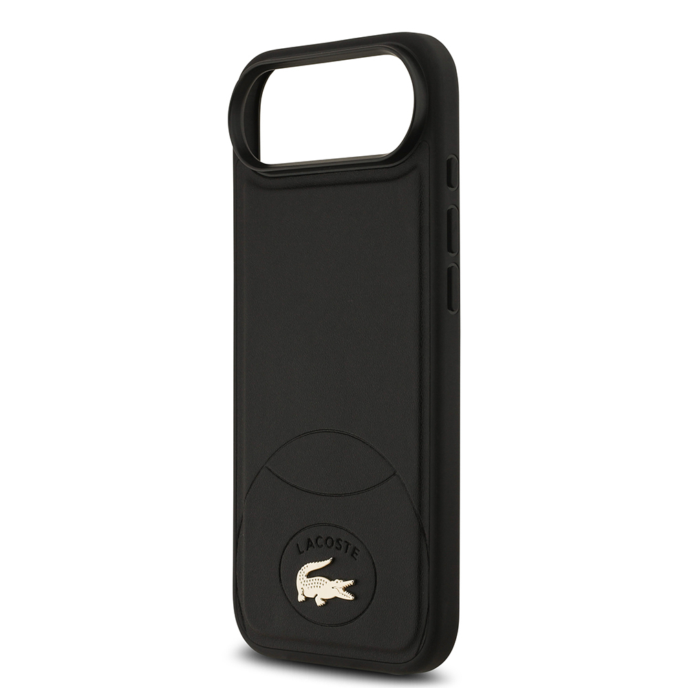 Apple iPhone 17 Air Uyumlu Kılıf Lacoste Orjinal Lisanslı M-safe Şarj Özellikli PU Deri Tasarımlı Metal Logolu Kapak - 11