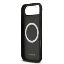Apple iPhone 17 Air Uyumlu Kılıf Lacoste Orjinal Lisanslı M-safe Şarj Özellikli PU Deri Tasarımlı Metal Logolu Kapak - 12