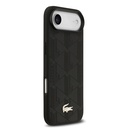 Apple iPhone 17 Air Uyumlu Kılıf Lacoste Orjinal Lisanslı M-safe Şarj Özellikli PU Deri Tasarımlı Karışık Monogram Desenli Kapak - 2