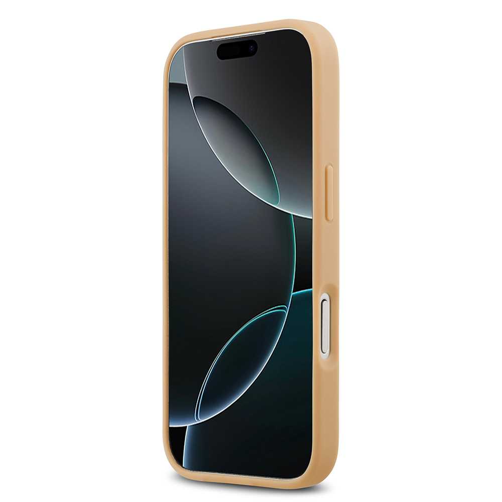 Apple iPhone 17 Pro Uyumlu Kılıf Lacoste Orjinal Lisanslı M-safe Şarj Özellikli PU Deri Tasarımlı Karışık Monogram Desenli Kapak - 4
