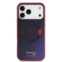 Apple iPhone 17 Pro Max Uyumlu Kılıf Redbull Orjinal Lisanslı M-safe Şarj Özellikli Çift Katmanlı Çizgi Desenli Sert PC MV Kapak - 2
