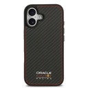 Apple iPhone 17 Uyumlu Kılıf Redbull Orjinal Lisanslı M-safe Şarj Özellikli Karbon Fiber Parlayan Logolu Kevlar Kapak - 2
