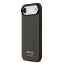Apple iPhone 17 Air Uyumlu Kılıf Redbull Orjinal Lisanslı M-safe Şarj Özellikli Karbon Fiber Parlayan Logolu Kevlar Kapak - 2