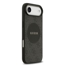 Apple iPhone 17 Air Uyumlu Kılıf Guess Orjinal Lisanslı M-safe Şarj Özellikli Yazı Logolu Circle Classic Kapak - 9