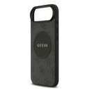 Apple iPhone 17 Air Uyumlu Kılıf Guess Orjinal Lisanslı M-safe Şarj Özellikli Yazı Logolu Circle Classic Kapak - 11