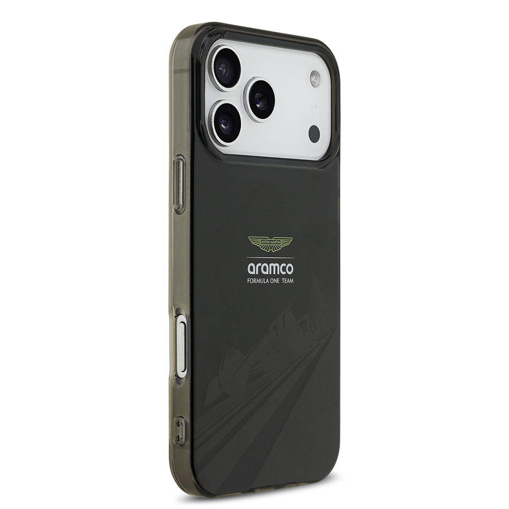 Apple iPhone 17 Pro Max Uyumlu Kılıf Aston Martin Orjinal Lisanslı M-safe Şarj Özellikli IML Baskı Logolu Formula Tasarımlı Kapak - 3