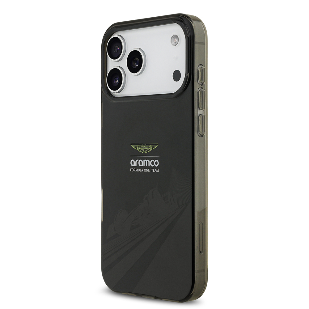 Apple iPhone 17 Pro Max Uyumlu Kılıf Aston Martin Orjinal Lisanslı M-safe Şarj Özellikli IML Baskı Logolu Formula Tasarımlı Kapak - 4