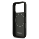 Apple iPhone 17 Pro Uyumlu Kılıf Aston Martin Orjinal Lisanslı M-safe Şarj Özellikli Karbon Fiber Kevlar Kapak - 5