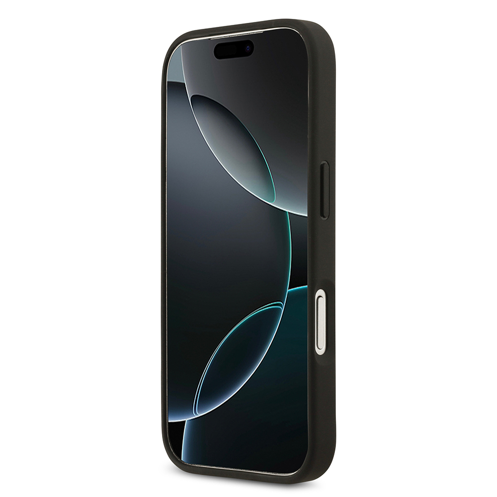 Apple iPhone 17 Pro Uyumlu Kılıf Guess Orjinal Lisanslı Gül Baskılı Büyük Metal Logo Dizaynlı Kapak - 4