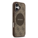 Apple iPhone 17 Uyumlu Kılıf Guess Orjinal Lisanslı M-safe Şarj Özellikli Yazı Logolu Circle Classic Kapak - 9