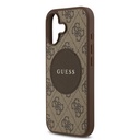Apple iPhone 17 Uyumlu Kılıf Guess Orjinal Lisanslı M-safe Şarj Özellikli Yazı Logolu Circle Classic Kapak - 11