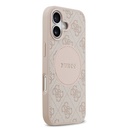 Apple iPhone 17 Uyumlu Kılıf Guess Orjinal Lisanslı M-safe Şarj Özellikli Yazı Logolu Circle Classic Kapak - 15