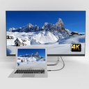 Qgeem QG-UA13 Type-C To Display Port Kablo 3M - 13