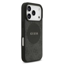 Apple iPhone 17 Pro Uyumlu Kılıf Guess Orjinal Lisanslı M-safe Şarj Özellikli Yazı Logolu Circle Classic Kapak - 15