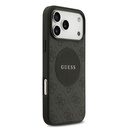 Apple iPhone 17 Pro Max Uyumlu Kılıf Guess Orjinal Lisanslı M-safe Şarj Özellikli Yazı Logolu Circle Classic Kapak - 9