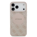 Apple iPhone 17 Pro Max Uyumlu Kılıf Guess Orjinal Lisanslı M-safe Şarj Özellikli Yazı Logolu Circle Classic Kapak - 14
