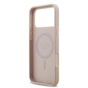 Apple iPhone 17 Pro Max Uyumlu Kılıf Guess Orjinal Lisanslı M-safe Şarj Özellikli Yazı Logolu Circle Classic Kapak - 18