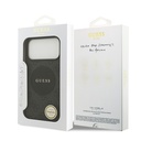 Apple iPhone 17 Pro Max Uyumlu Kılıf Guess Orjinal Lisanslı M-safe Şarj Özellikli Yazı Logolu Circle Classic Kapak - 20
