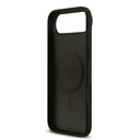 Apple iPhone 17 Air Uyumlu Kılıf Guess Orjinal Lisanslı M-safe Şarj Özellikli Taneli Çiçek Tasarımlı Metal Yazı Logolu Kapak - 13