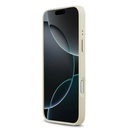Apple iPhone 17 Pro Max Uyumlu Kılıf Guess Orjinal Lisanslı M-safe Şarj Özellikli Sıcak Baskılı Yazı Logolu PU Deri Peony Kapak - 25