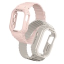 Apple Watch 10 42mm Uyumlu KRD-142 Airbag Tasarımlı Kasa Koruyuculu Silikon Kordon - 11