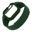 Apple Watch 44mm Uyumlu KRD-142 Airbag Tasarımlı Kasa Koruyuculu Silikon Kordon - 2