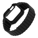 Apple Watch 10 46mm Uyumlu KRD-142 Airbag Tasarımlı Kasa Koruyuculu Silikon Kordon - 1