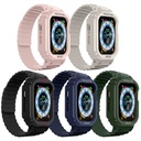 Apple Watch Ultra 49mm Uyumlu KRD-142 Airbag Tasarımlı Kasa Koruyuculu Silikon Kordon - 13