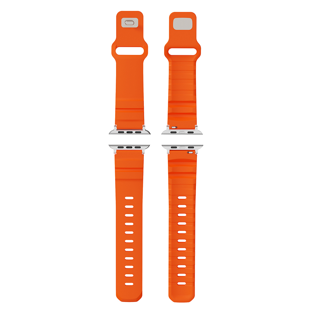Apple Watch 10 42mm Uyumlu KRD-143 Silikon Kordon - 12
