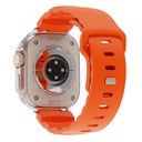 Apple Watch 7 45mm Uyumlu KRD-143 Silikon Kordon - 6