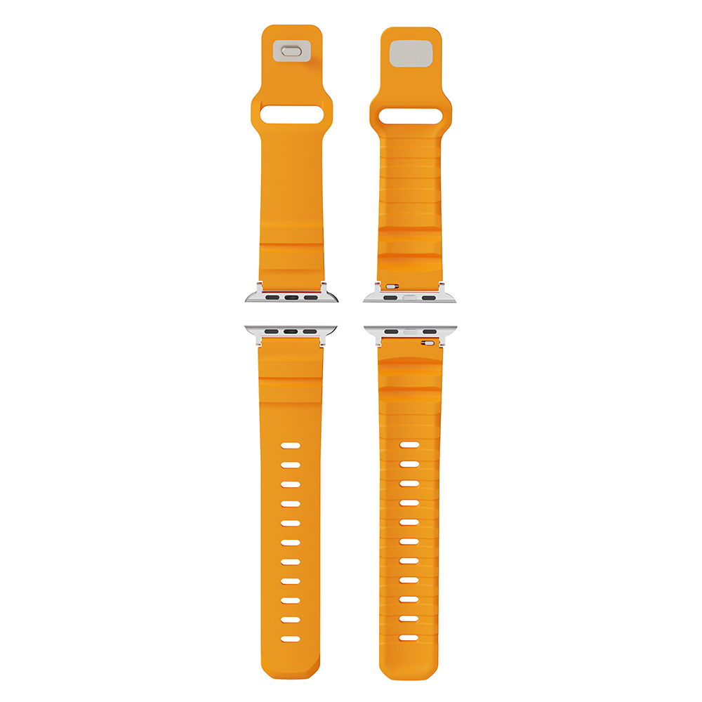 Apple Watch 10 46mm Uyumlu KRD-143 Silikon Kordon - 11