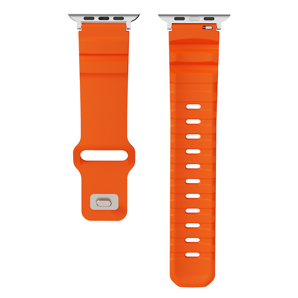 Apple Watch 10 46mm Uyumlu KRD-143 Silikon Kordon - 15