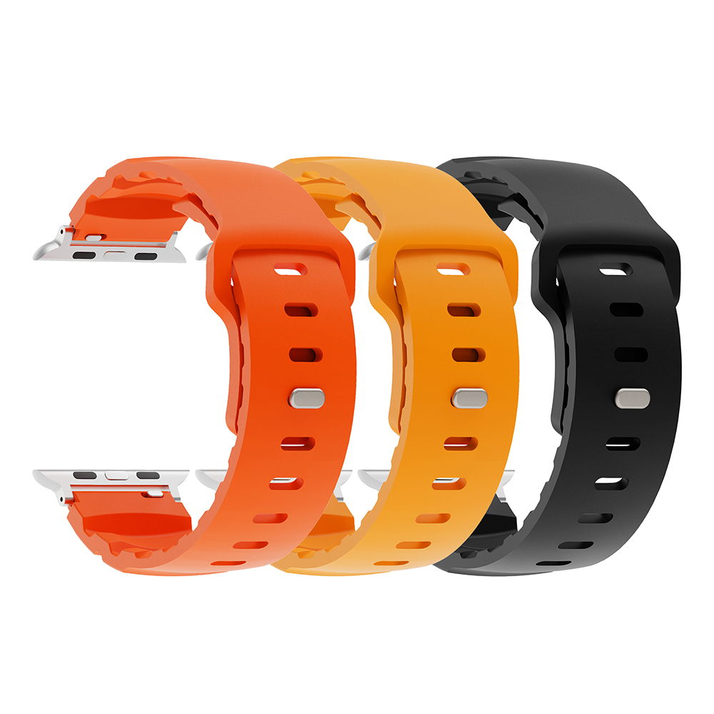 Apple Watch 10 46mm Uyumlu KRD-143 Silikon Kordon - 32