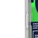 Apple iPhone 17 Pro Uyumlu Kılıf M-safe Şarj Özellikli Parlak Kumlu Sıvılı Tasarımlı Galaxy Fantasy Serisi Kapak - 9