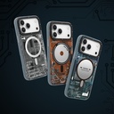 Apple iPhone 17 Pro Uyumlu Kılıf M-safe Şarj Özellikli Kamera Denetim Butonlu Youngkit Technology Serisi Kapak - 12