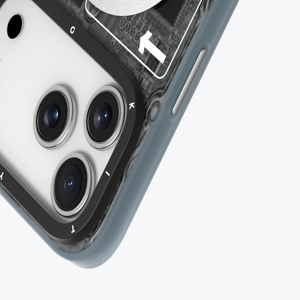 Apple iPhone 17 Pro Max Uyumlu Kılıf M-safe Şarj Özellikli Kamera Denetim Butonlu Youngkit Technology Serisi Kapak - 10