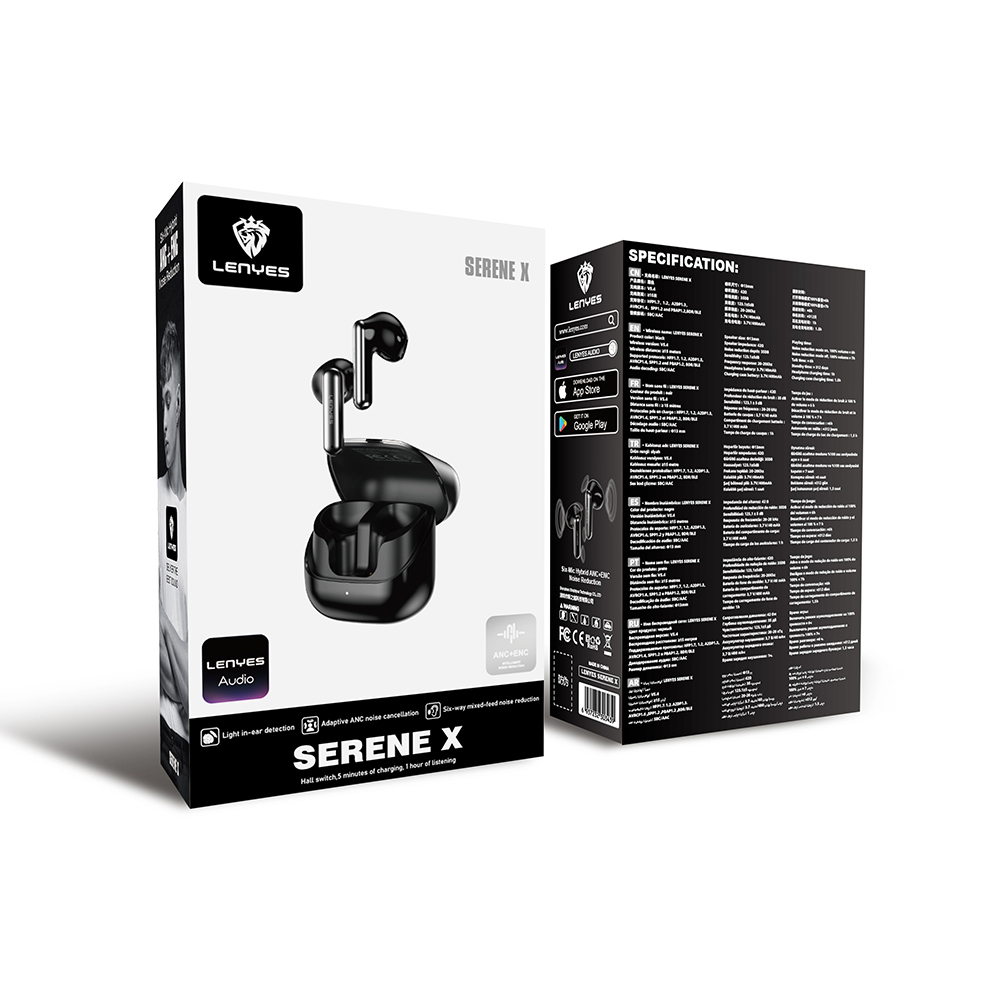 Lenyes Serene X ANC Özellikli ENC Teknolojili Kulak İçi Bluetooth Kulaklık v5.4 - 10