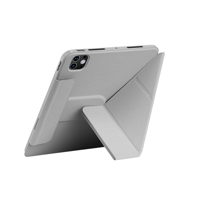 Apple iPad Pro 13 2025 M5 Wiwu 360° Dönebilen Standlı Magnetik Koruyucu Tablet Kılıfı - 5