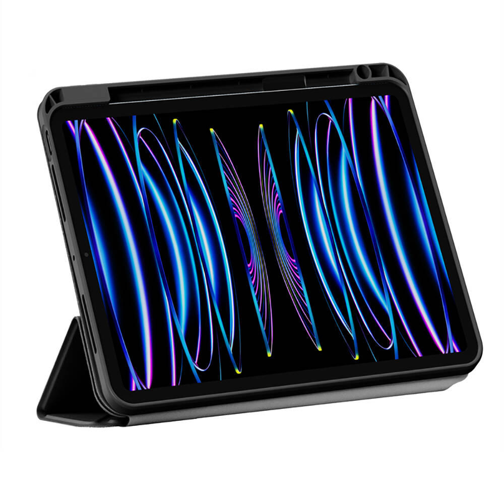 Apple iPad Pro 13 2025 M5 Wiwu 360° Dönebilen Standlı Magnetik Koruyucu Tablet Kılıfı - 9