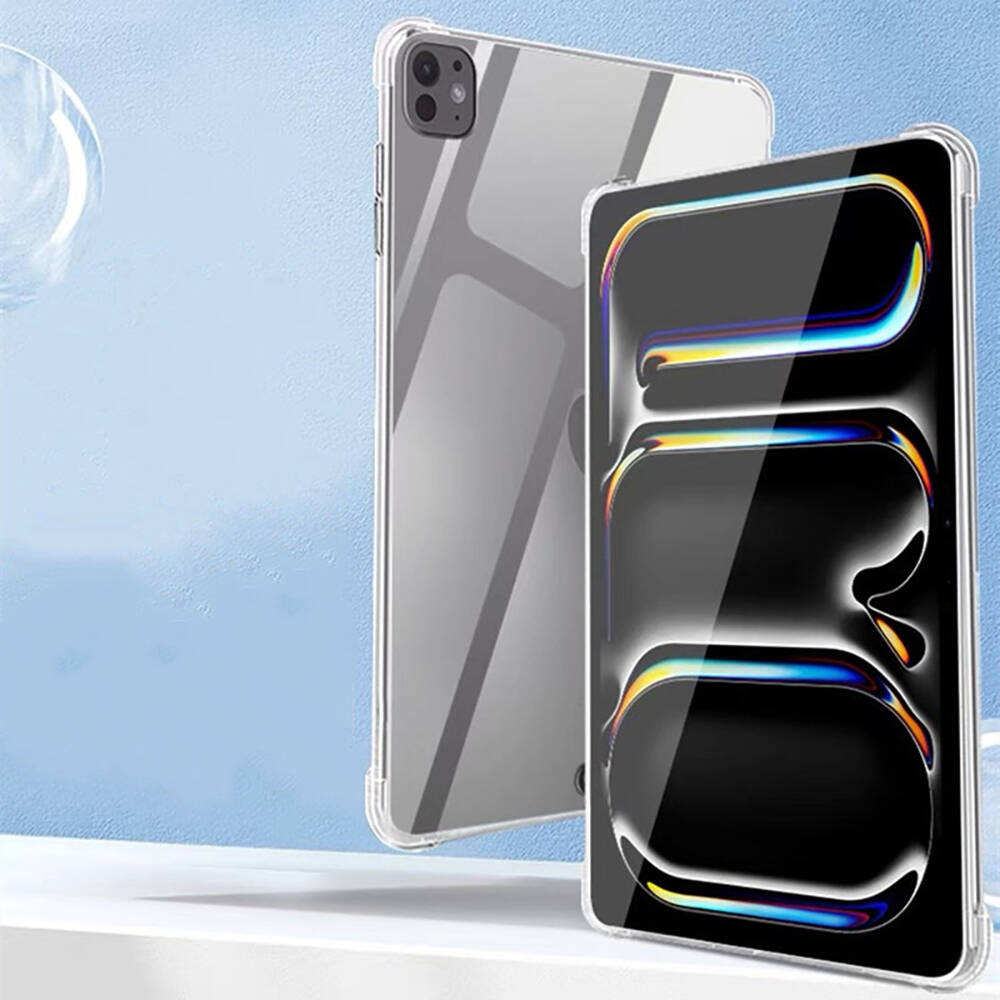 Apple iPad Pro 13 2025 M5 Kılıf Zore Tablet Nitro Anti Shock Silikon Kapak - 3