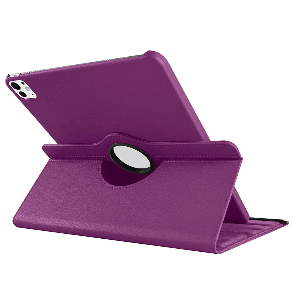 Apple iPad Pro 13 2025 M5 Zore Dönebilen Standlı Kılıf - 15