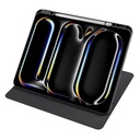 Apple iPad Pro 13 2025 M5 Kılıf Zore Termik Kalem Bölmeli Dönebilen Standlı Kılıf - 1