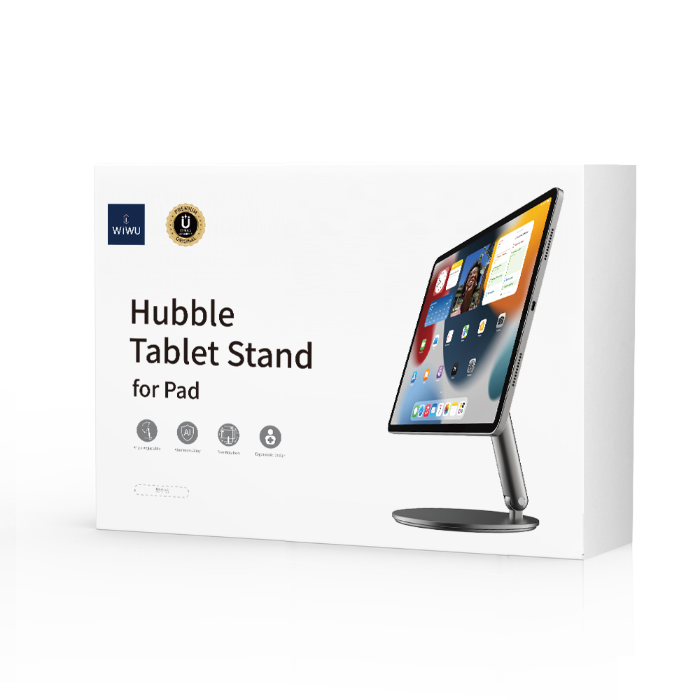 Apple iPad Pro 11 Uyumlu 2025 M5 Wiwu ZM-310 360 Derece Dönebilen Magnetik Başlıklı Tablet Standı - 10