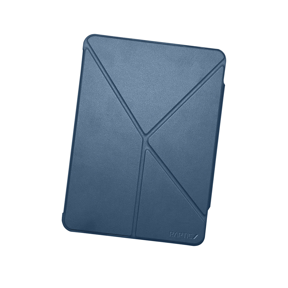Apple iPad Pro 11 Uyumlu 2025 M5 Raptic Clear Folio Airbagli Şeffaf Kapaklı Katlanabilir Standlı Kılıf - 15